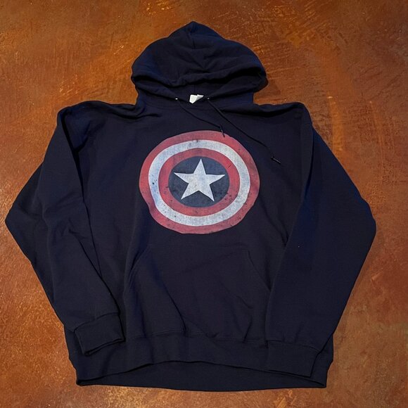 Marvel Captain America Unisex Hoodie XL - Picture 1 of 3